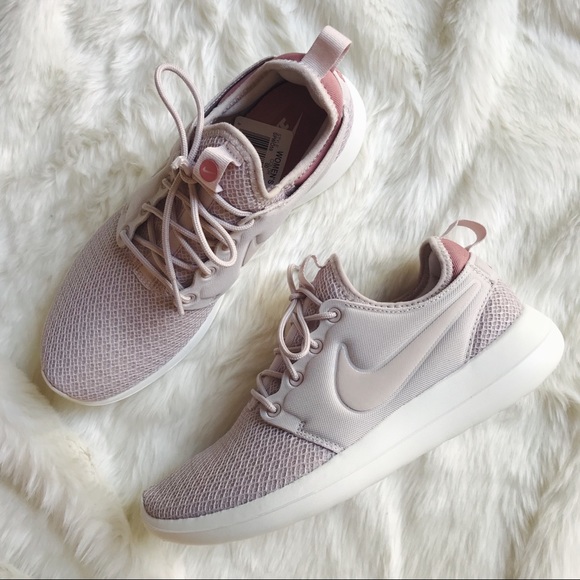 Nike Shoes - Nike Blush Pink Roshe Two Sneakers